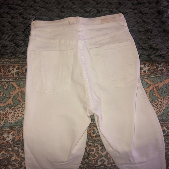 White High Rose Super Skinny Jeans - Picture 3 of 3